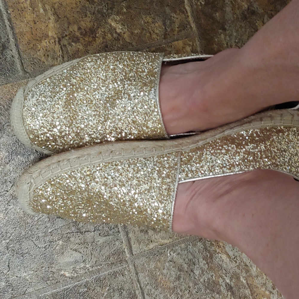 Rebecca Minkoff too glittery espadrilles wm. sz.10M